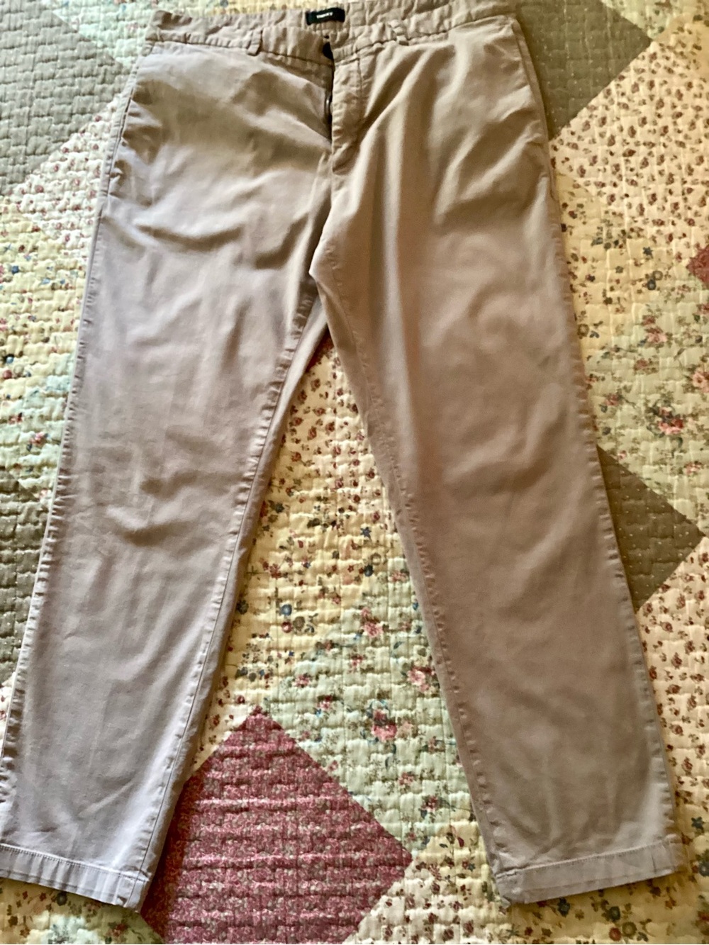 Theory Men's Chinos in Light Taupe